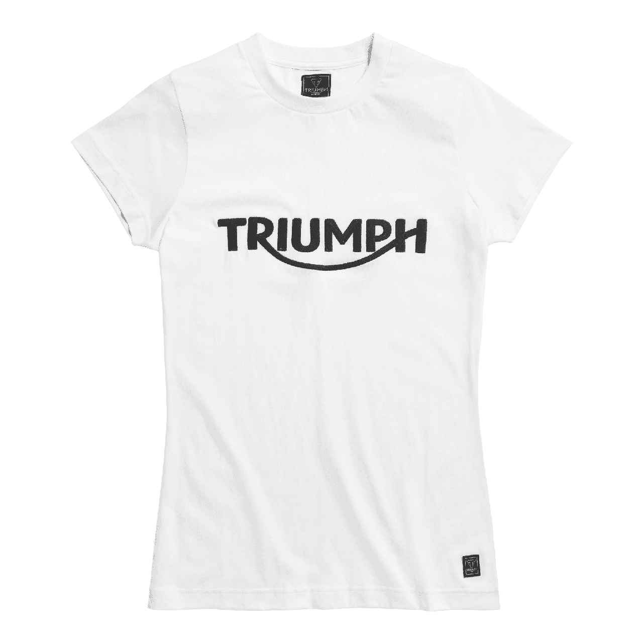 Titanium Motorcycle Rear Sprocket 520 - Triumph Ladies Gwynedd T-Shirt White |