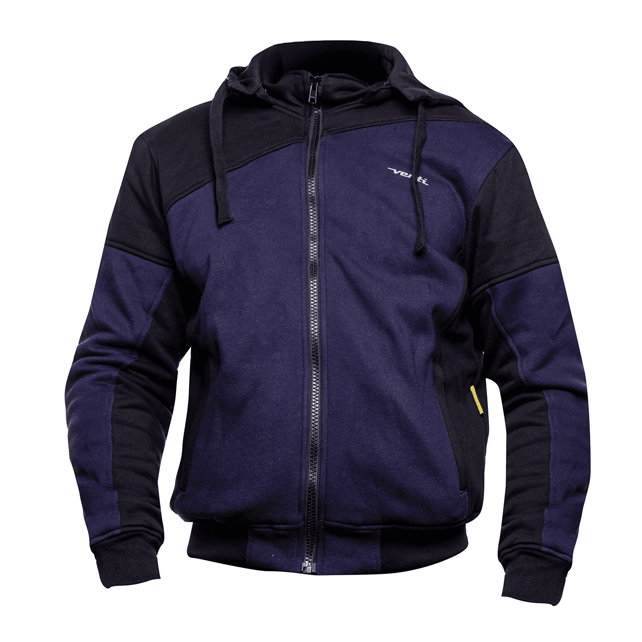 Titanium Motorcycle Rear Sprocket 520 - Venti Enigma Kevlar Riding Hoodie Navy