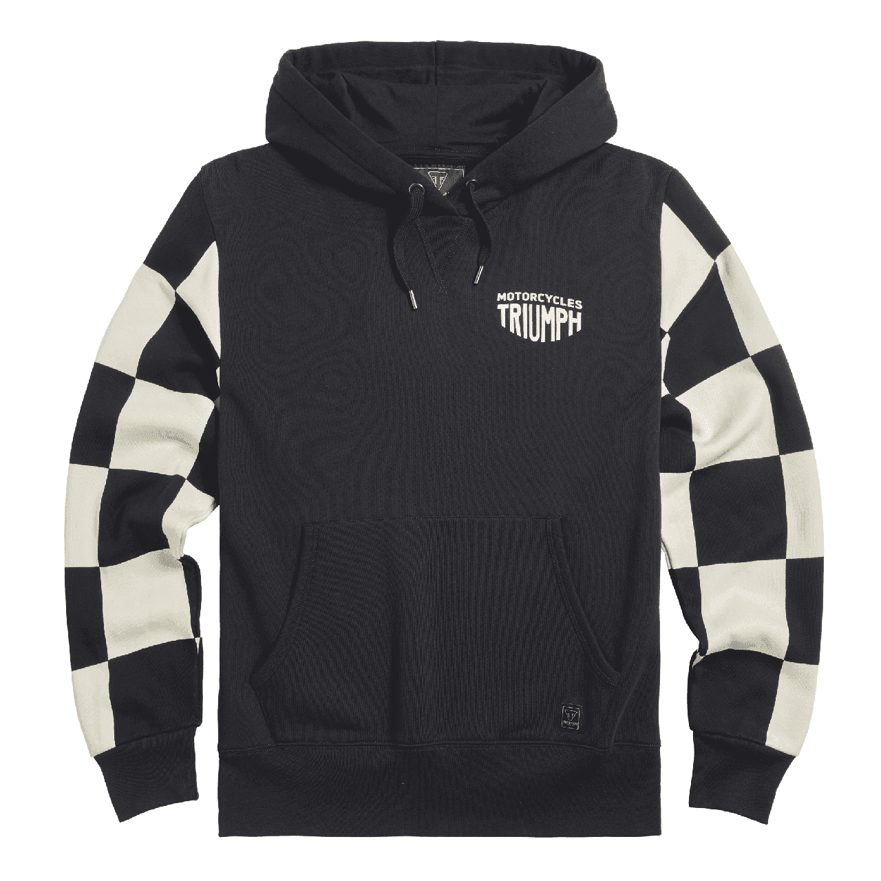 Titanium Motorcycle Rear Sprocket 520 - Triumph Haytham Checkerboard Hoodie Black |