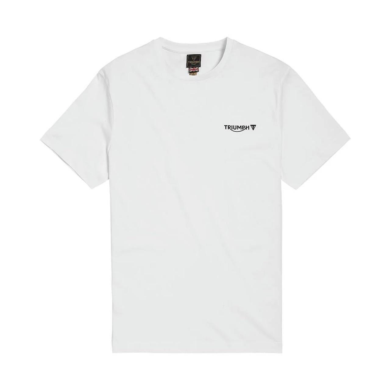 Titanium Motorcycle Rear Sprocket 520 - Triumph Earling T-Shirt White | Triumph