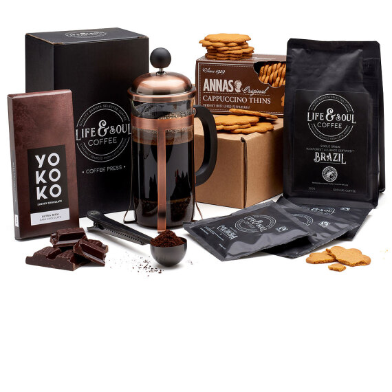 Mt09 Chain Sprocket Set 525 Pitch - Luxury Cafetiere and Treats Box