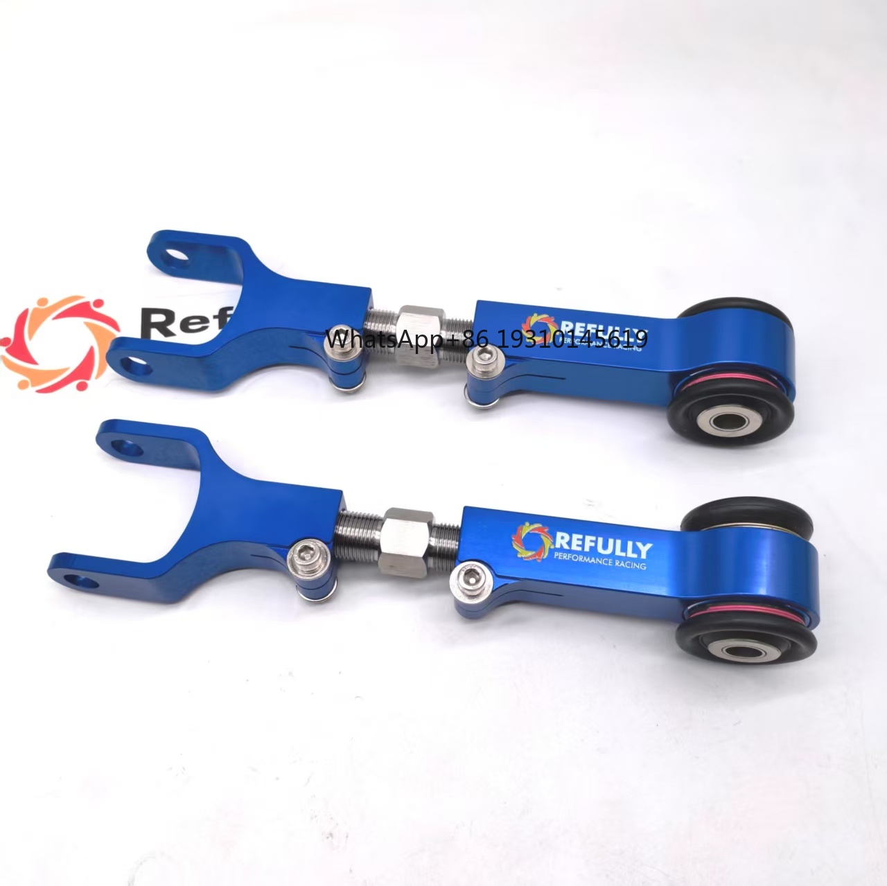 Titanium Motorcycle Rear Sprocket 520 - Adjustable Rear Toe Arms Kit For