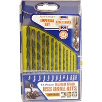 Faithfull 13 Piece HSS Drill B - Mt09 Chain Sprocket Set 525 Pitch review and price