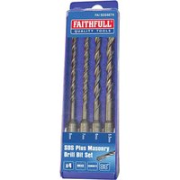 Faithfull 4 Piece SDS Plus Dri - Mt09 Chain Sprocket Set 525 Pitch review and price