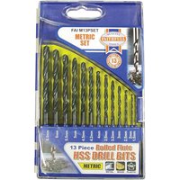 Faithfull 13 Piece HSS Drill B - Mt09 Chain Sprocket Set 525 Pitch review and price